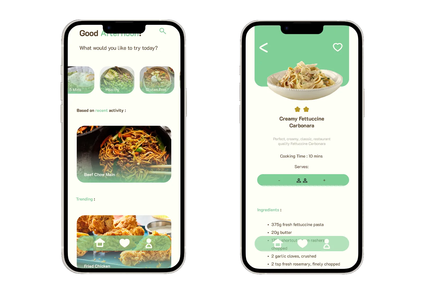 Cooking UI